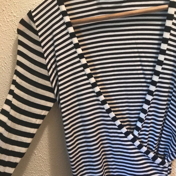 Diane von Furstenberg Striped Dress, Small - Picture 4 of 6